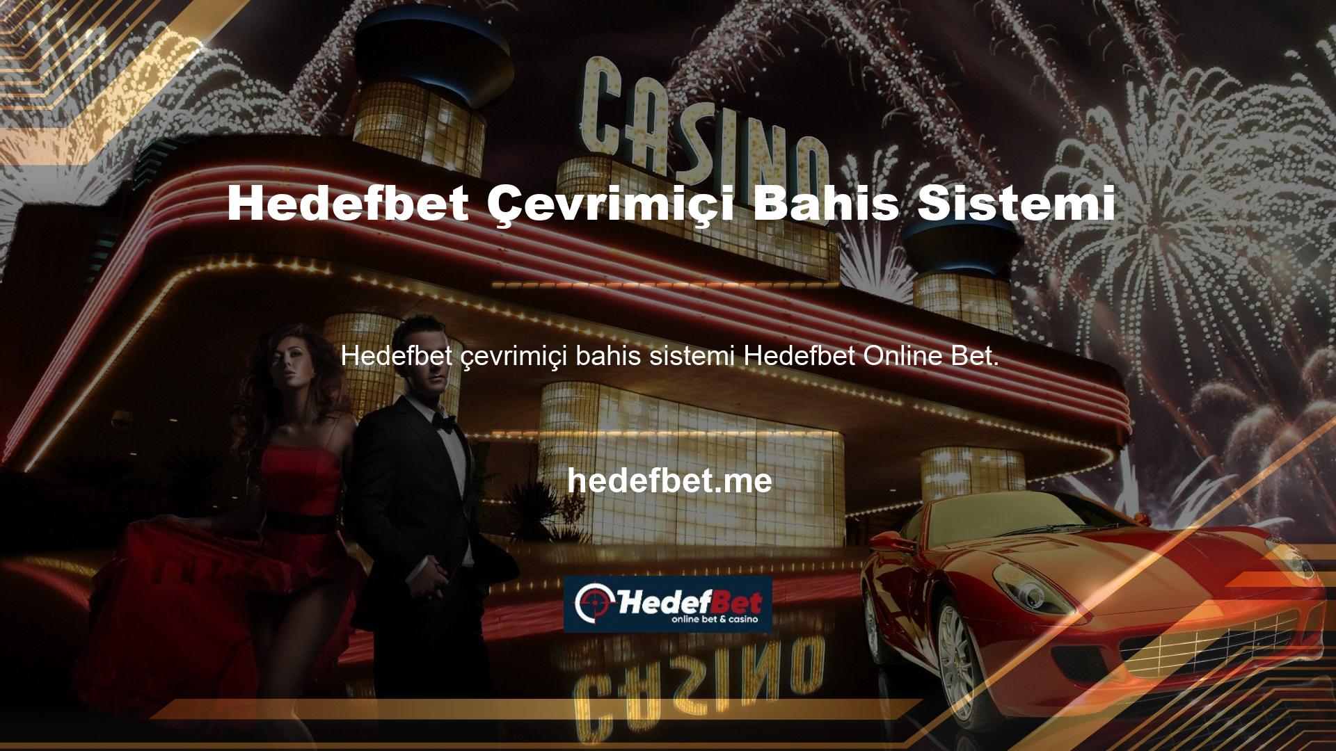 Hedefbet çevrimiçi bahis sistemine yeni girdi ve kısa süre sonra en iyilerinden biri oldu